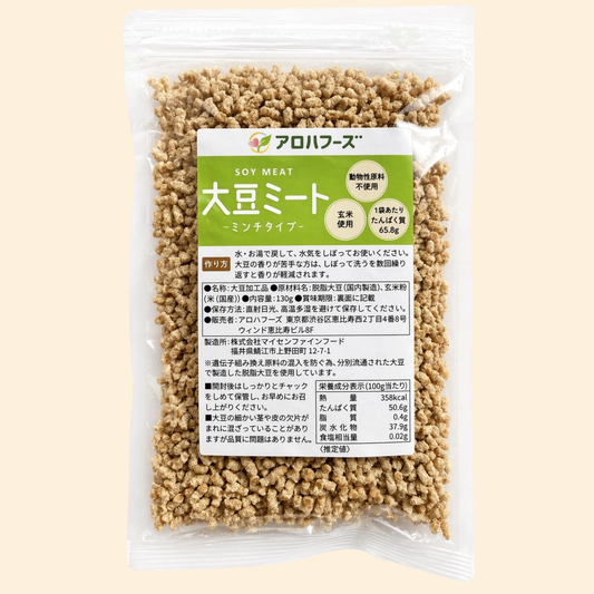 乾燥大豆ミート-ミンチタイプ-130g